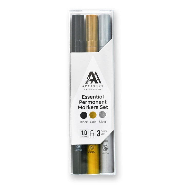 Essential Permanent Markers Set