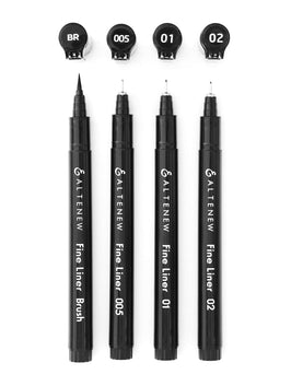 Be Creative Arts Crafts Stationery & Gifts Fine Liner Pen Set
