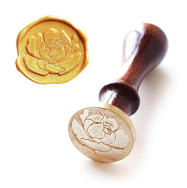 Chinesecrafts Stationery & Gifts Wax Seal Stamp - Blooming Bud