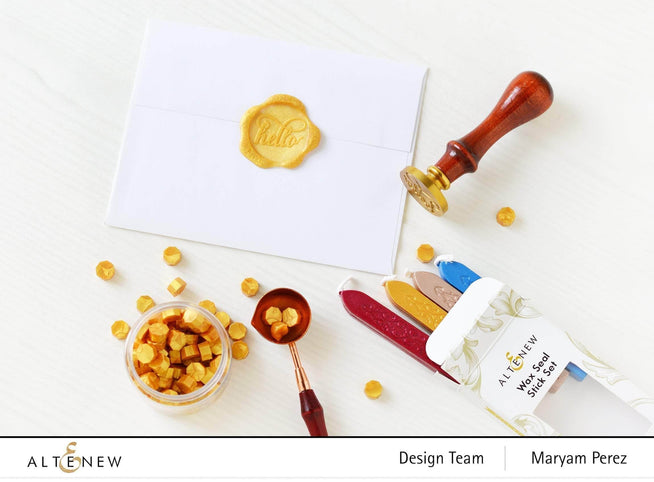 Chinesecrafts Stationery & Gifts Wax Seal Stamp - Just Hello