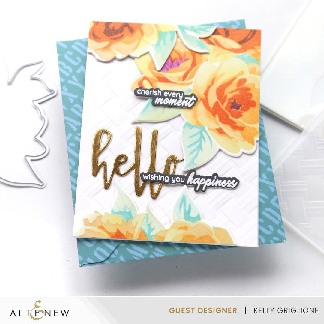 Stencil Art: Amorous Dream & Add-on Die Bundle