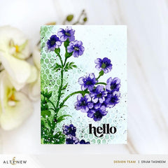 Stencil Art: Painted Geraniums & Add-on Die Bundle