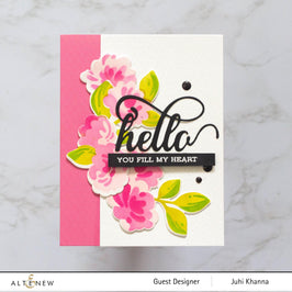 EXP Factors Stencil Blobby Roses Stencil Set (4 in 1)