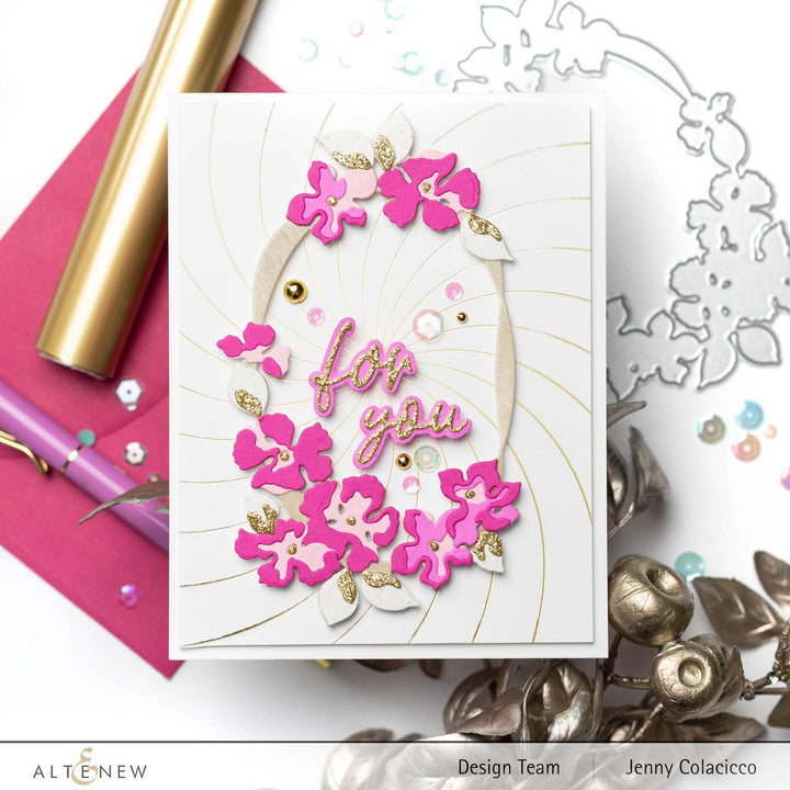 Photocentric Stencil Blooming Flower Bed Stencil Set (3 in 1)