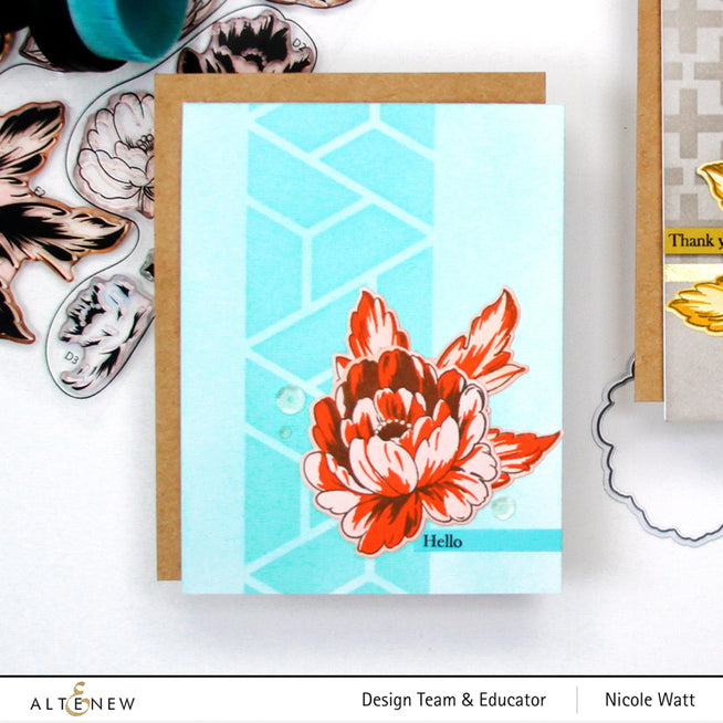 Photocentric Stencil Book Engravings Simple Coloring Stencil