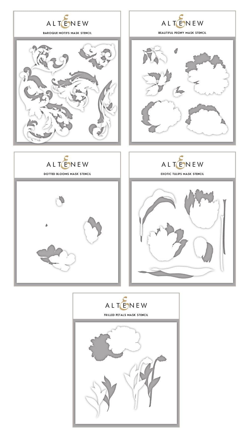 Altenew Stencil Bundle Better Together Mask Stencil Bundle