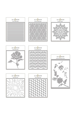 Altenew Stencil Bundle Incredible Backgrounds Stencil Bundle