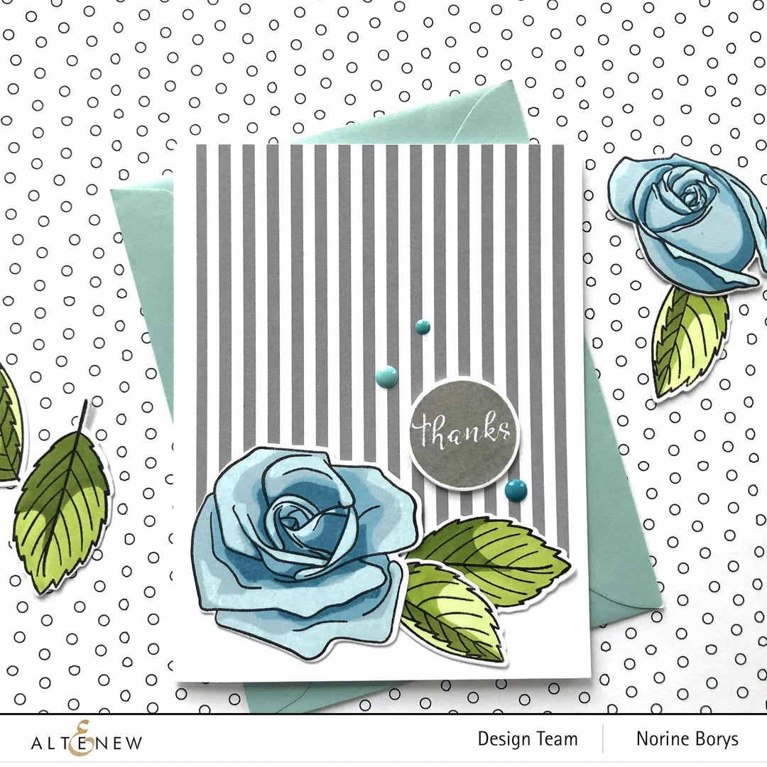 Photocentric Stencil Cartoon Rose Mask Stencil