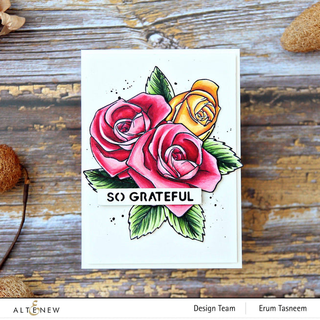 Photocentric Stencil Cartoon Rose Mask Stencil