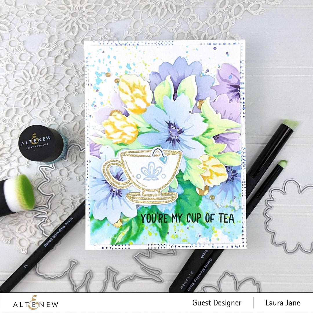Altenew Stencil & Die Bundle Flower Bunch Layering Stencil & Die Bundle