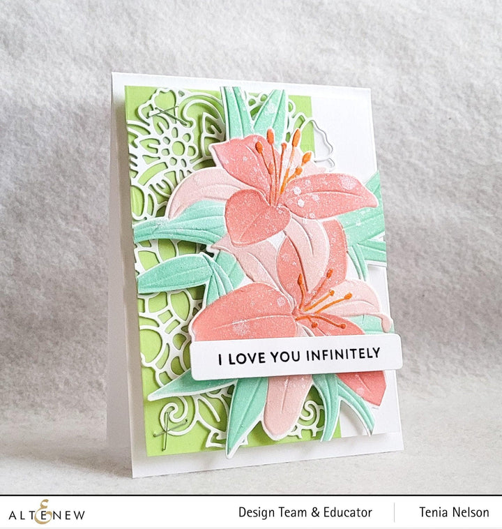 Altenew Stamp & Die Bundle Dreamy Daylilies