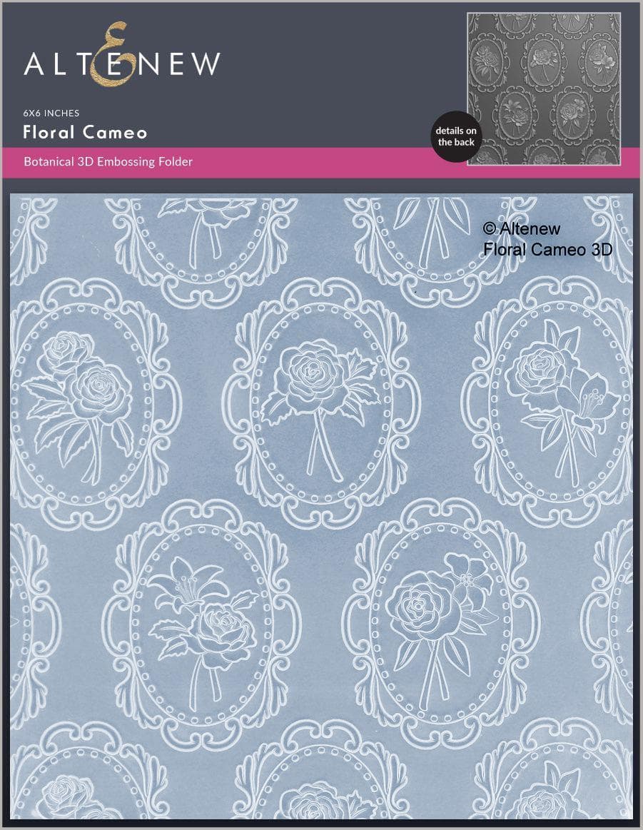 Floral Cameo