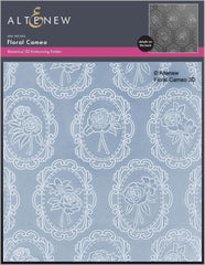 Floral Cameo