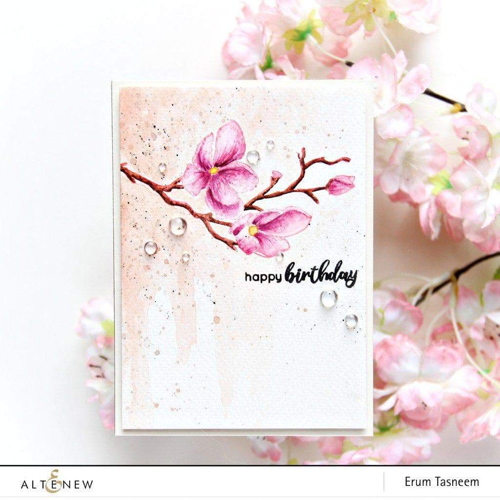 Photocentric Stencil Dotted Blooms Mask Stencil