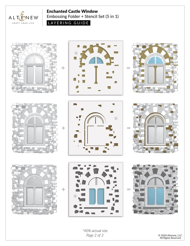 Enchanted Castle Window