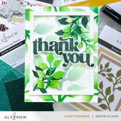 Altenew Stencil & Embossing Folder Bundle Playful Leaves