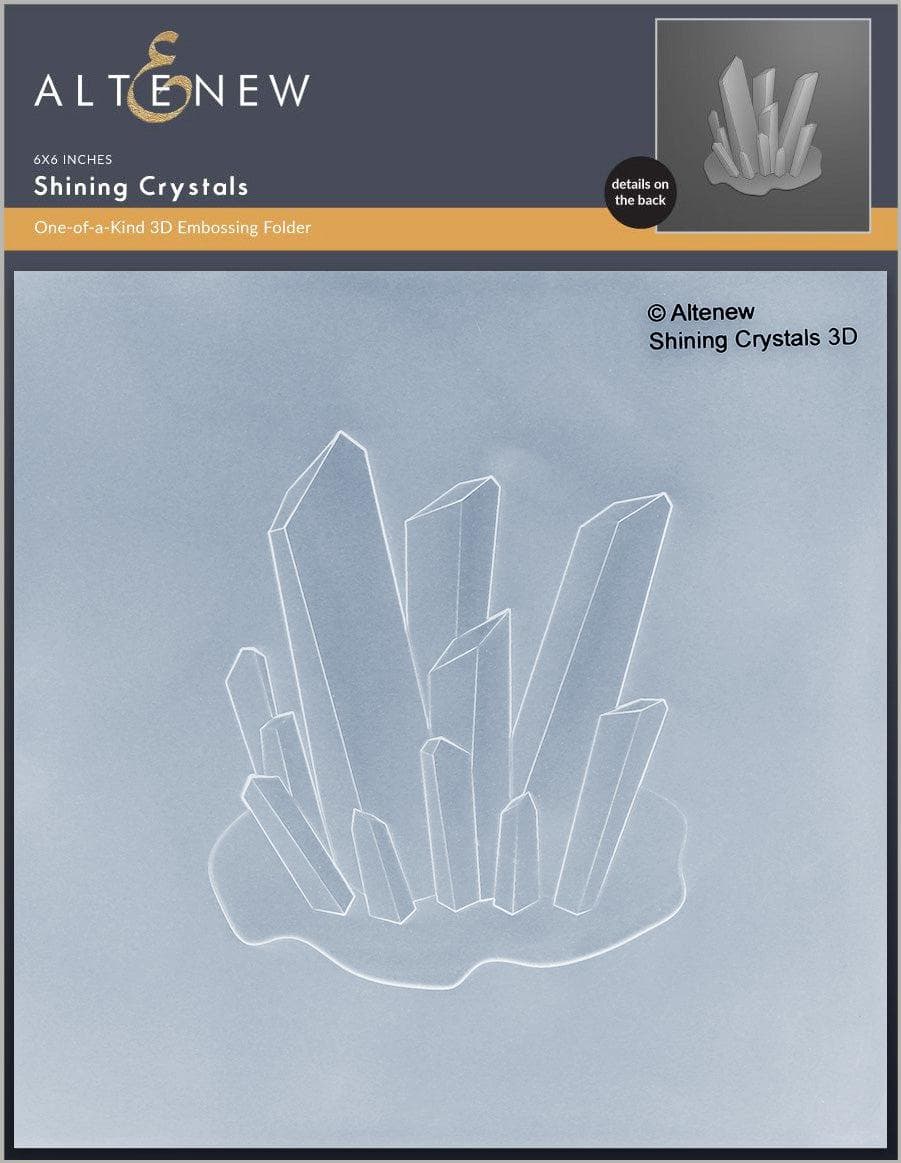 Altenew Hot Foil Plate & Stencil Bundle Shining Crystals