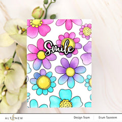 Altenew Stencil & Embossing Folder Bundle Sixties Sunshine Complete Bundle