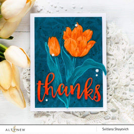 Photocentric Stencil Exotic Tulips Mask Stencil
