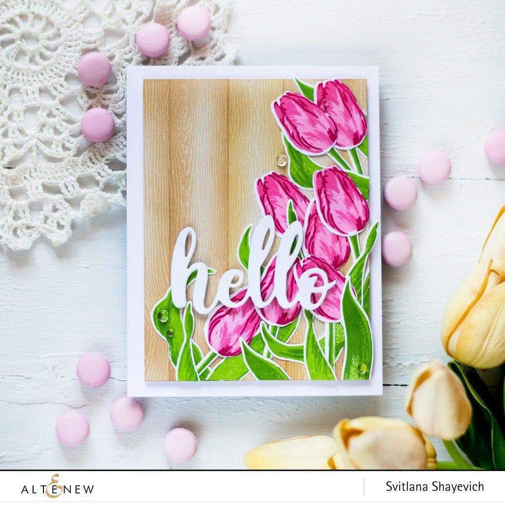 Photocentric Stencil Exotic Tulips Mask Stencil