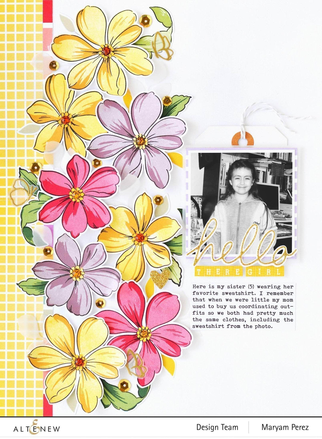Photocentric Stencil Fabulous Florets Mask Stencil