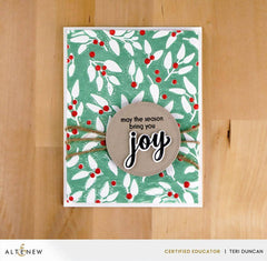 Festive Greenery Builder Stencil Set (3 in 1)