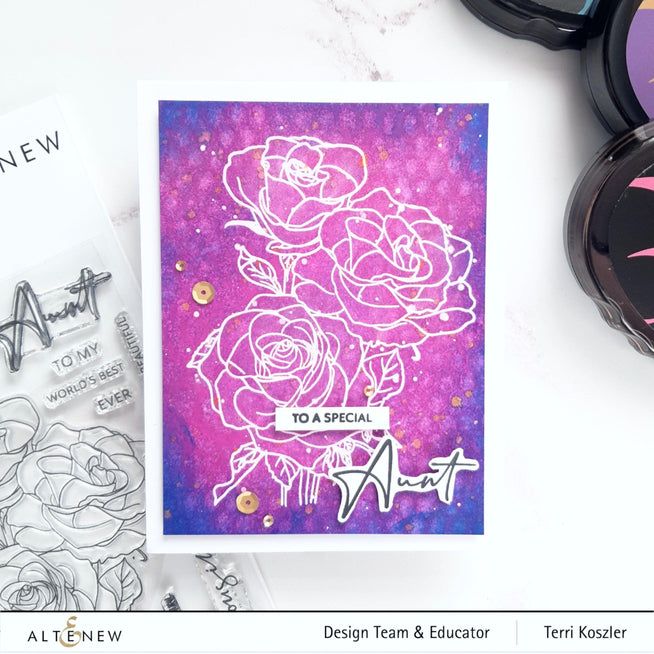 Photocentric Stencil Fine Tulle Stencil