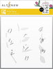 EXP Factors Stencil Floral Sprig Simple Coloring Stencil Set (2 in 1)