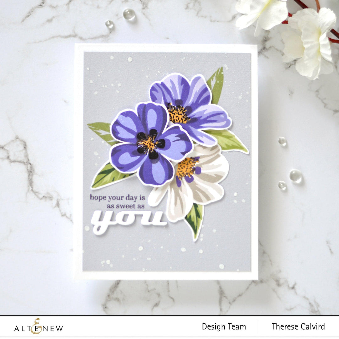 Photocentric Stencil Flowering Cistus Mask Stencil