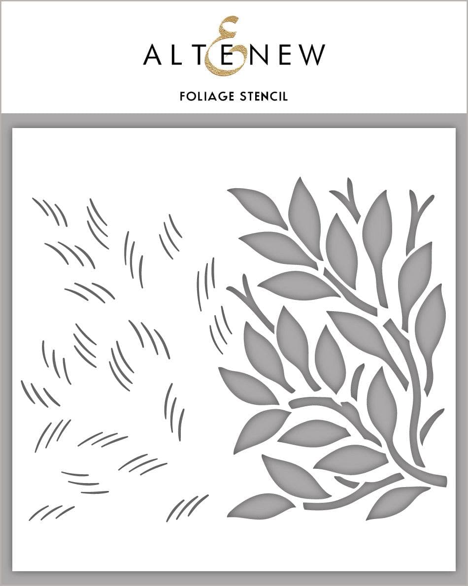 Photocentric Stencil Foliage Stencil