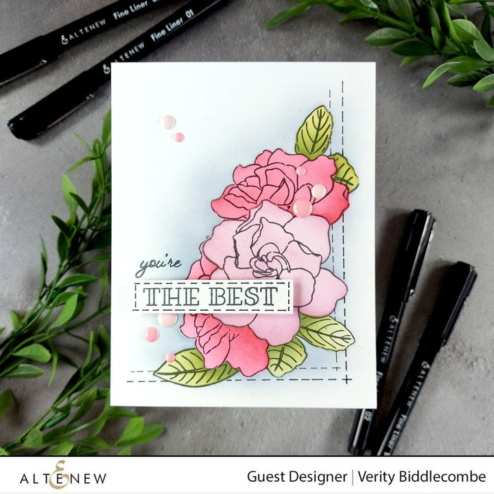 Photocentric Stencil Gardenia Duo Mask Stencil