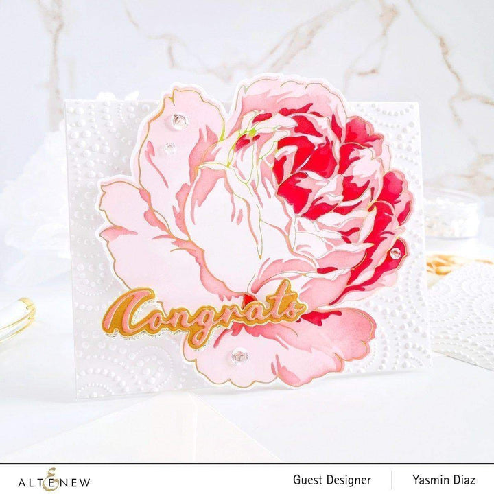EXP Factors Stencil Gilded Rose Layering Stencil Set (3 in 1)