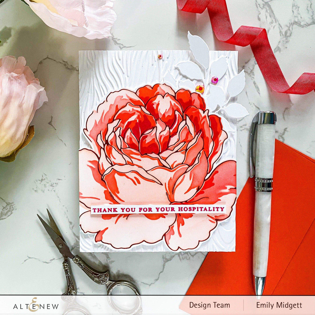 EXP Factors Stencil Gilded Rose Layering Stencil Set (3 in 1)