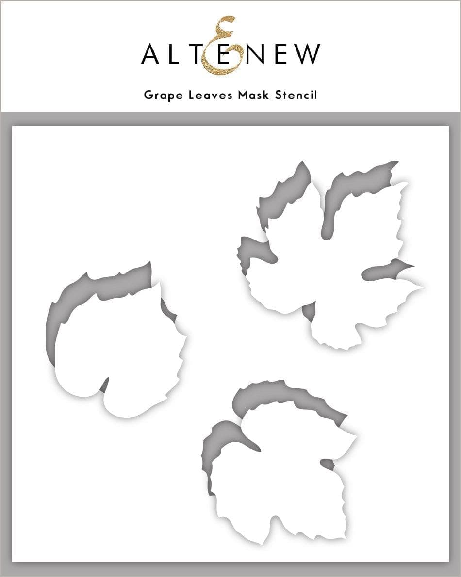 Photocentric Stencil Grape Leaves Mask Stencil