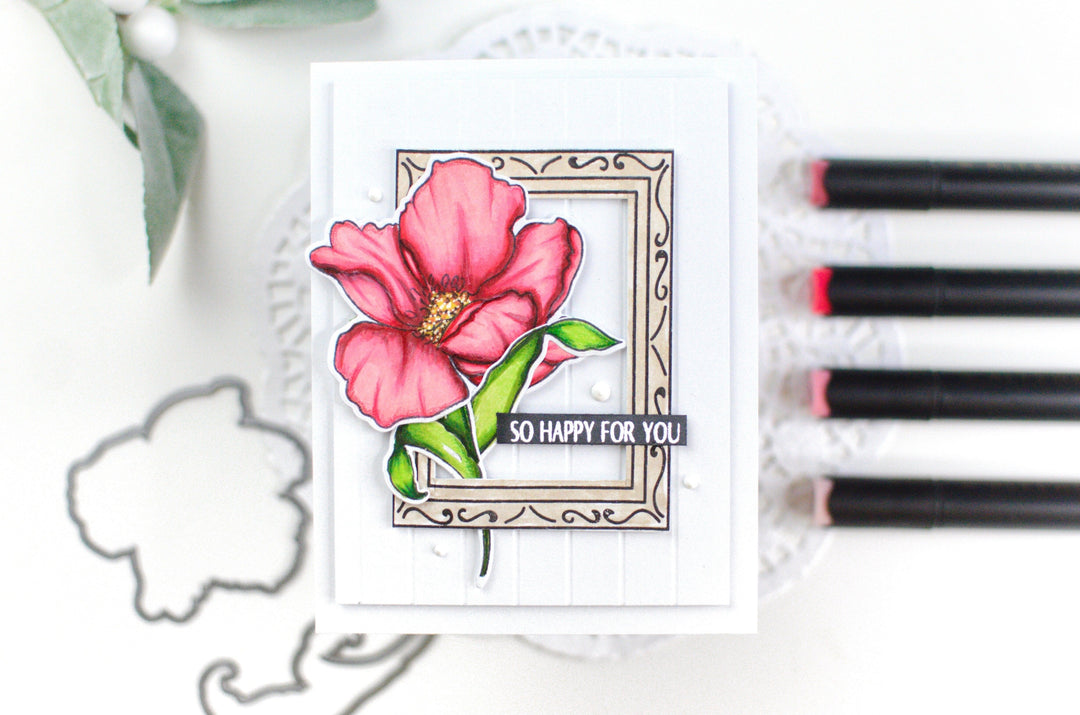 Photocentric Stencil Grateful Heart Mask Stencil