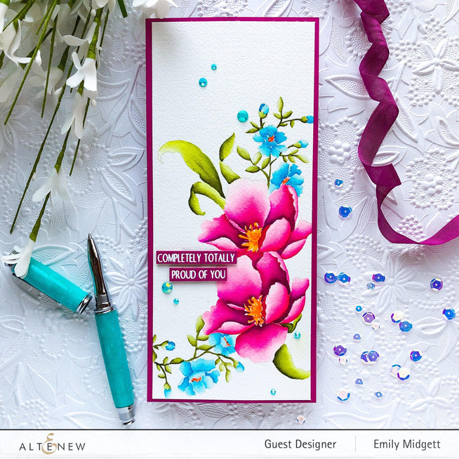 Photocentric Stencil Grateful Heart Mask Stencil