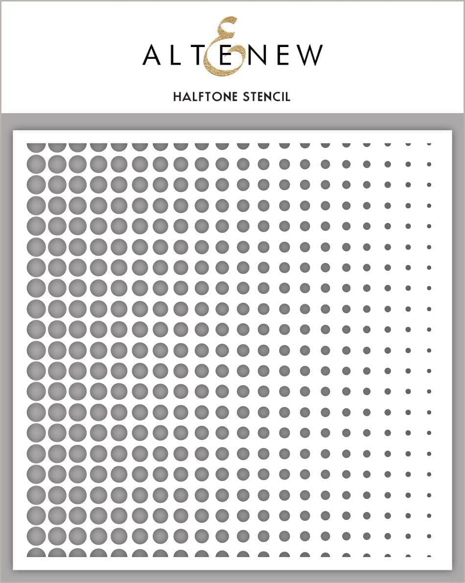 Photocentric Stencil Halftone Stencil
