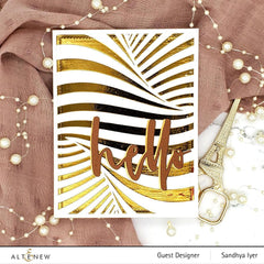 Photocentric Stencil Illusion Twist Stencil