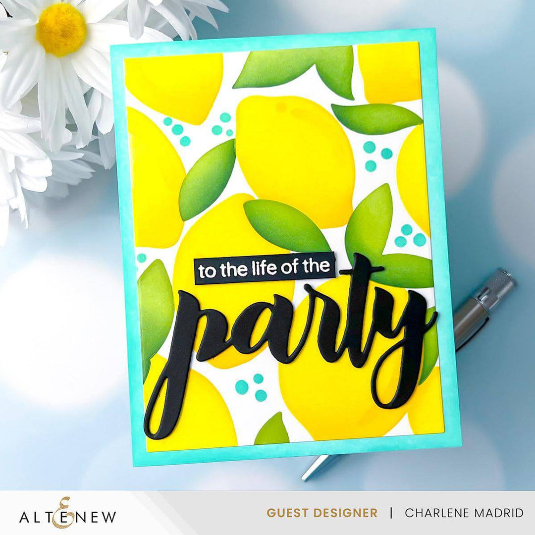 EXP Factors Stencil Lemon Craze Stencil Set (3 in 1)