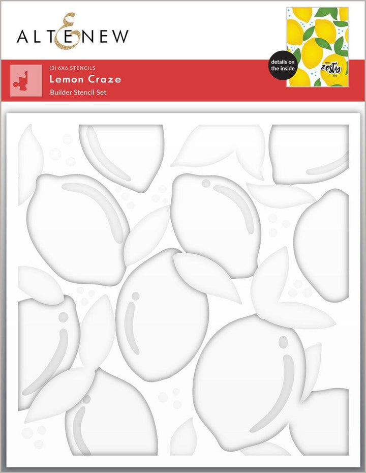 EXP Factors Stencil Lemon Craze Stencil Set (3 in 1)