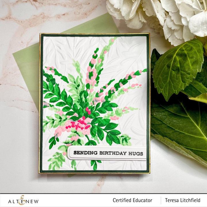 EXP Factors Stencil Meadow Burst Stencil Set (5 in 1)