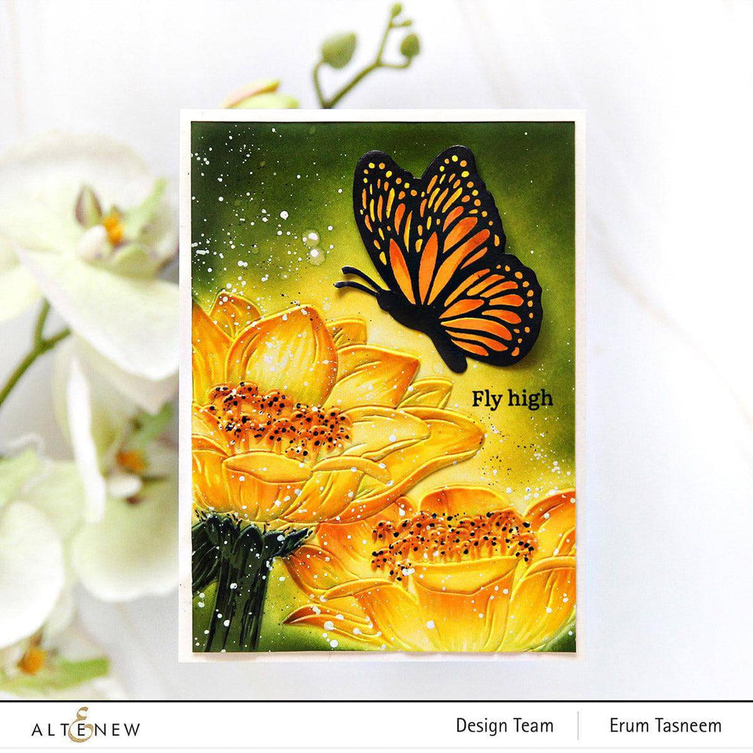 EXP Factors Stencil Mini Butterfly Simple Coloring Stencil