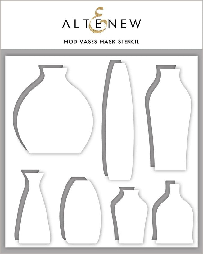 Photocentric Stencil Mod Vases Mask Stencil