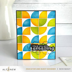 Modern Circles Builder Stencil Set (3 in 1)