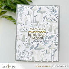 EXP Factors Stencil Mushroom Garden Layering Stencil Set (4 in 1)