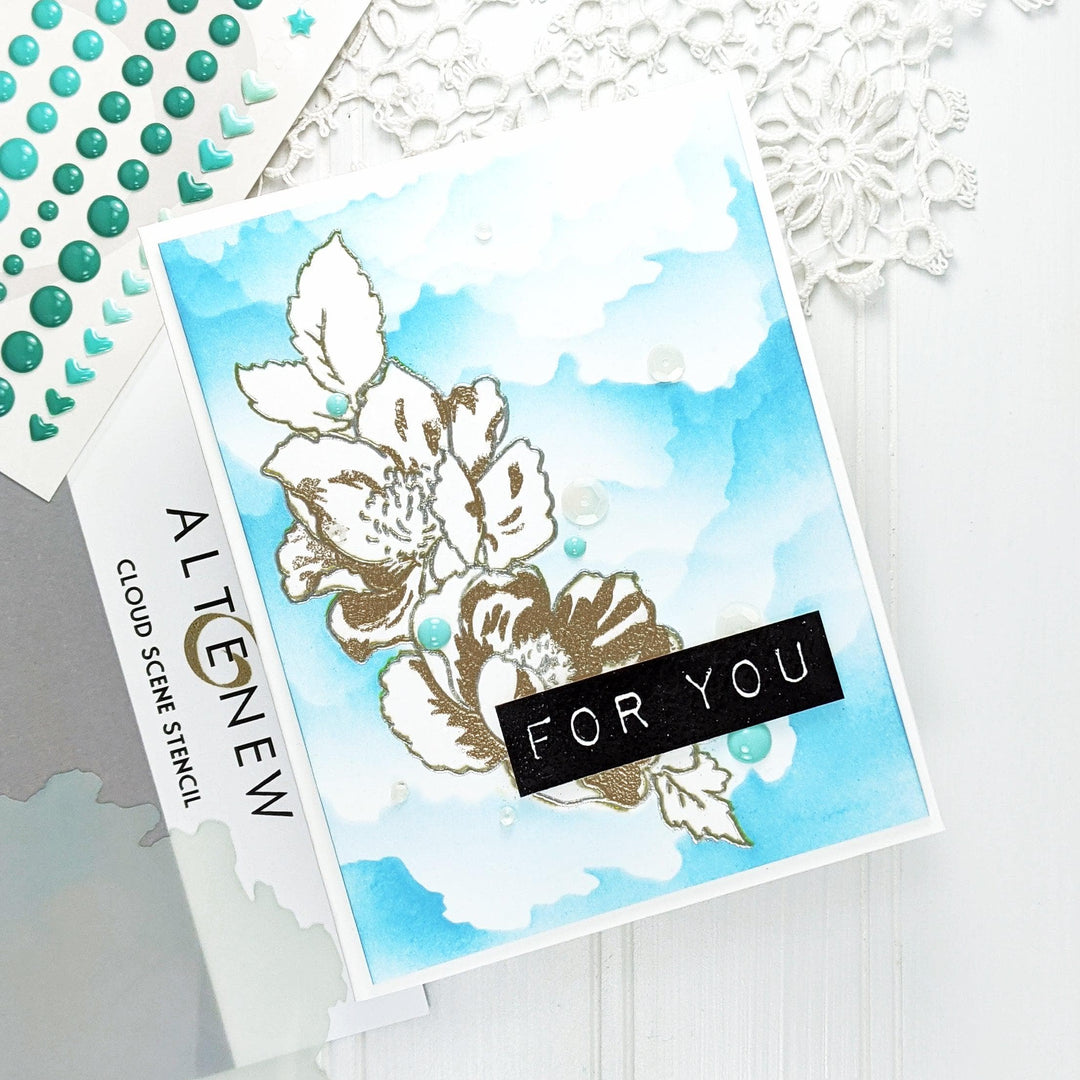 Photocentric Stencil Nature Blossoms Mask Stencil