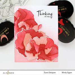 EXP Factors Stencil Oriental Poppy Simple Coloring Stencil Set (4 in 1)
