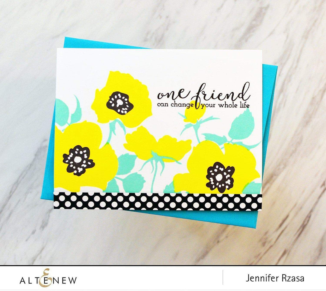 Photocentric Stencil Peaceful Reverie Mask Stencil