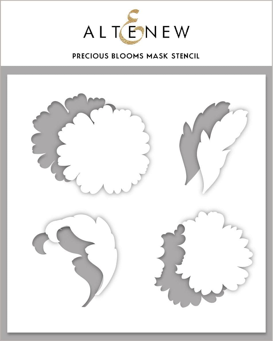 Photocentric Stencil Precious Blooms Mask Stencil