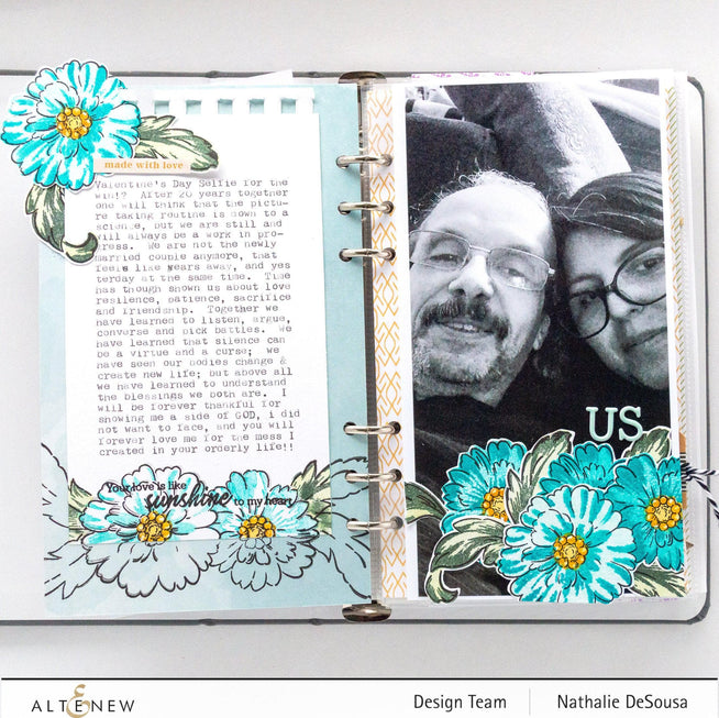 Photocentric Stencil Precious Blooms Mask Stencil